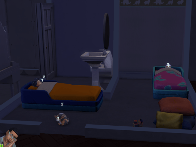 devlin and eleanor sleeping 1